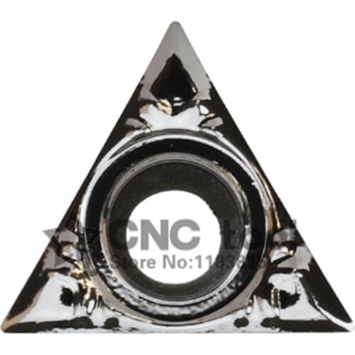 10Pcs TCGT090202-AK TCGT090204-AK H01 Carbide Inserts TCGT 090202 090204 Lathe Cutter Tools for Turning Tool Holder