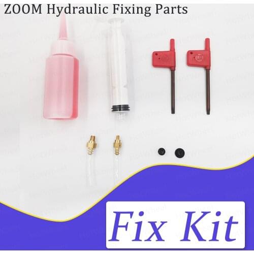 ZERO/KAABO Hydraulic Brake Bleed Kit For ZOOM Brake System, Mineral Oil Brake, Funnel Set Bike Repair Tool