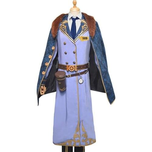 Anime Identity V Andrew Kress Cosplay Costume Coat Shirt Hat Daily Carnival Party Uniform Brand New