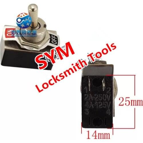 DEFU 2AS Key Cutting Machines On-Off Button Replacement,Switch Spare Parts For DEFU 2AS[ONE PIECE]