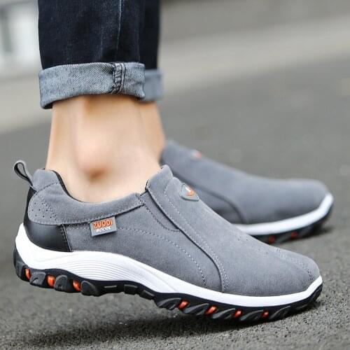 2021 New Casual Shoes Men Sneakers Soft Outdoor Walking Shoes Loafers Men Comfortable Shoes Male Footwear Light Plus Size 48
