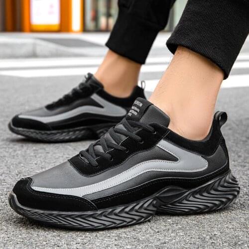 Outdoor Mens Running Sneakers Breathable Light Athletic Shoes Fashion Jogging Quality Lace-up