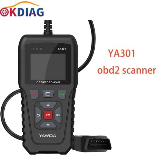 OBD2 Scanner YA301 OBDII code Reader Full OBD2 Functions for Check Engine Light PK Launch CR3008 KW850 NX501 Car repair tool