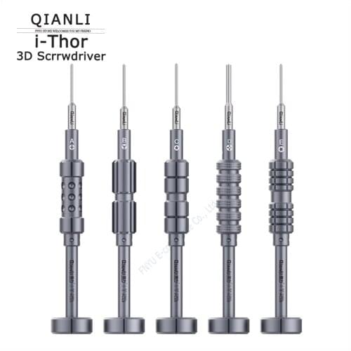 QIANLI First-class Disassemble 3D Bolt driver For iPhone Samsung Mobile Phone Repair Screwdriver Prevent Skidding