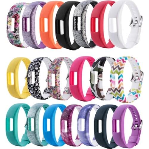 L/S 20 Colors silicone printing Replacement wrist belt Strap For Garmin Vivofit 4 Band Bracelet For Garmin Vivofit 4 smart Wrist