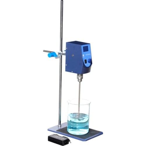 SH-II-6C Laboratory Electric Overhead Stirrer Stir Plate 20L Agitator Hotplate Blender Mixer LCD Digital Control Display