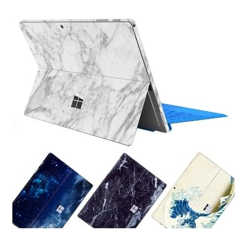 Vinyl Decal Laptop Sticker for Surface Pro 7 3 4 5 6 Full Set Tablet Skin for Microsoft Surface Pro 4 Pro 3 Notebook Stickers