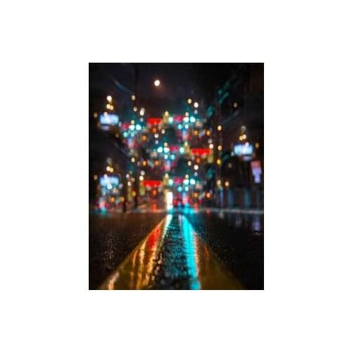 Night street art photo backgrounds vinyl vintage portrait young photography backdrops in photo studio props photophone S-1958