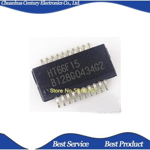 2 pcs/lot HT66F15 SSOP20 Original and New In Stock