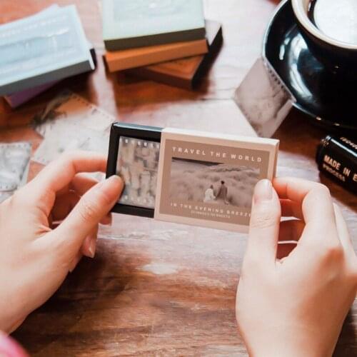 50 Pcs Retro Movie Frame Film Series Decorative PVC Stickers Scrapbooking Label Diary Stationery Album Travel Journal Planner