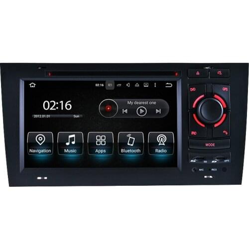 7 inch Android 8.0 7.1 8 octa core Car dvd player For AUDI A6 S6 1997-2006 RAM 4G ROM 32G Wifi GPS Radio Navigation carplay