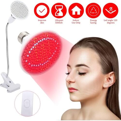 Led Light Therapy Machine facial LED Photon Skin Rejuvenation Anti Aging Device Wrinkle Acne Remover Home Spa Beauty instrument