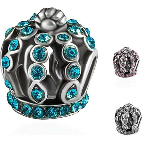 HPXmas 5pcs/lot Wholesale Charm Bracelet Accessories Beads for Needlework for Jewelry Making CZ Crown Shape Needlework