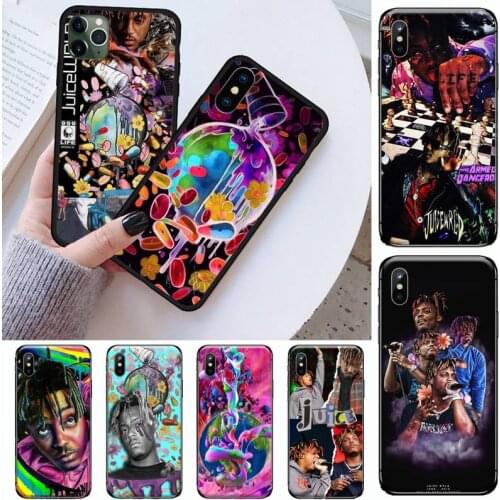 Rap Juice Wrld And Hip Hop Band Singer Phone Case for iPhone 11 12 mini pro XS MAX 8 7 6 6S Plus X 5S SE 2020 XR