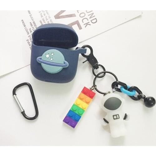 For JBL 220 Tws /Tune 225 Case Cartoon Astronaut Silicone Protective Case for JBL 220 Wireless Bluetooth Earphone Cover