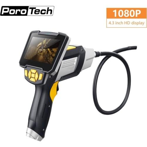 Dual Lens Video Endoscope Camera One Lens 8mm Pipeline Camera Detection Hd Industrial Endoscope Borescope IM112 Photo Video Take