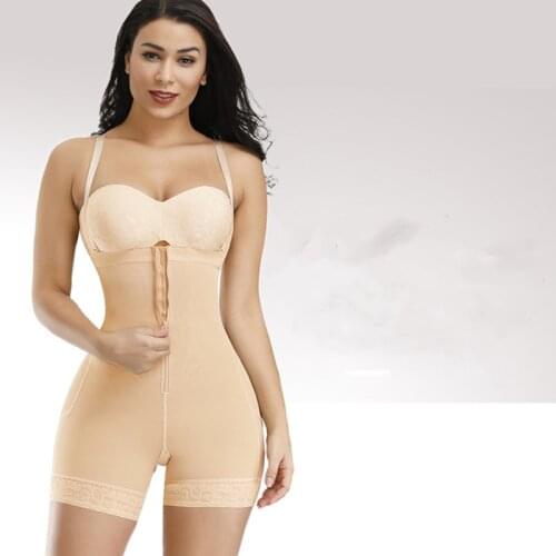 Faja Reductoras Colombianas Post Surgery Slim Women Girdle Body Shaper Bodysuit Butt Lifter Shapewear Modeling Belt