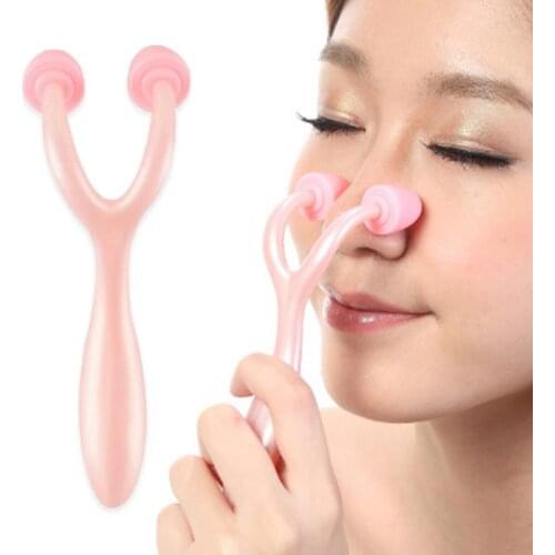 Nose Shaping Roller Smooth Edge Tightening Nose Beauty Accessory Nose Bridge Nose Massager Roller Salon Beauty Clip Nose Slimmer
