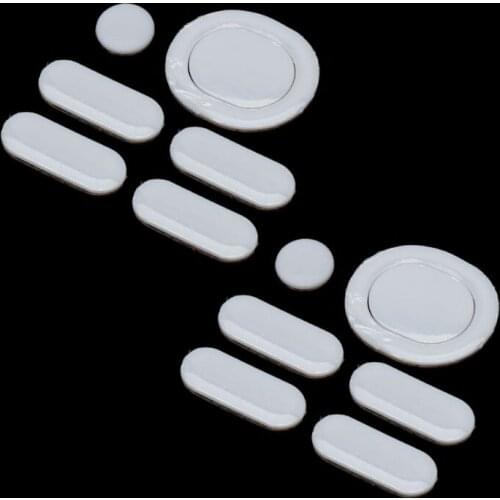 2 Sets/pack Tiger Gaming Mouse Feet Mouse Skate for logitech G304 G305 Mouse White Mouse Glides Curve Edge AXFY