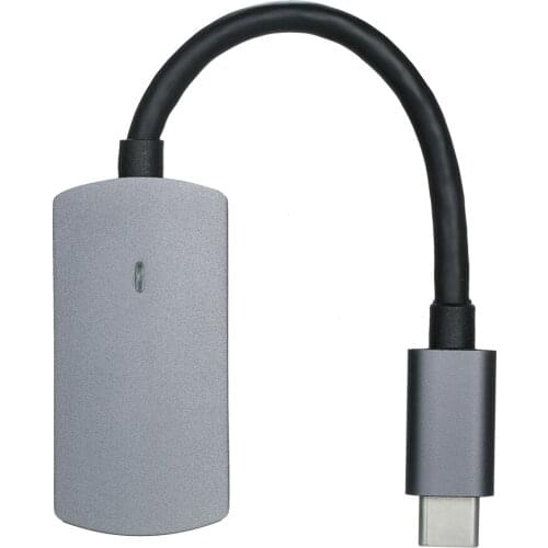 9cm Type-C Male to Female Converting Cable Type-C to 4K@30Hz Adapter Screen Mirroring Cable Video Adapter Cable Grey