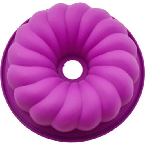 Kouglof Silicone Cake Mold Pumpkin Kugelhopf Moulds Mini Cake Pan Jelly Pudding Molds Bakeware Tray Maker DIY Baking Cake Tools