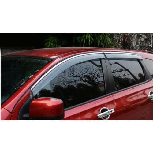 FIT For Nissan Qashqai 2007-2012 Side Door Window Visor Vent Sun Rain Guard Shield Delflector