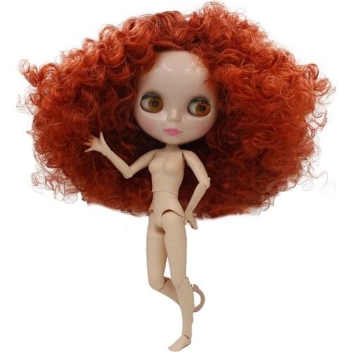Blyth Doll BJD, Neo Blyth Doll Nude Customized Frosted Face Dolls Can Changed Makeup and Dress DIY, 1/6 Ball Jointed Dolls