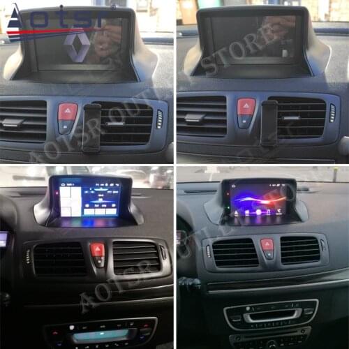 Android Radio Tape Recorder Car Multimedia Player Stereo For Renault Megane 3 Fluence 2009-2015 Head Unit GPS Navigation No 2din