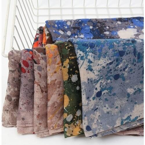 New Arrival Flower Printed Cotton Scarf Hijabs Fashion Women Shawls High Quality Muslim Head Wraps Mufflers Stoles 10PCS/Lot