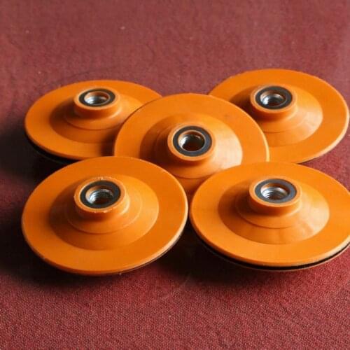 Free shipping 10pcs 100*M16mm chuck for being used with wet diamond polishing pad for marble/granite/concrete floor polishing