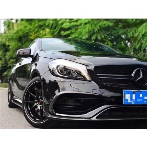 Suitable for 17 New A200 A260 Upgrade A45 Amg Carbon Fiber Front Shovel Rear Lip Tail