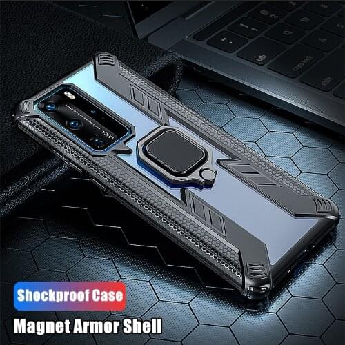 Anti Shock Case For Honor 8A 10i 8X 20 10 Lite Pro 20S Magnet Armor Case Cover For Huawei P30 P40 Lite Pro Y9S Y6S Y6 Y7 2019