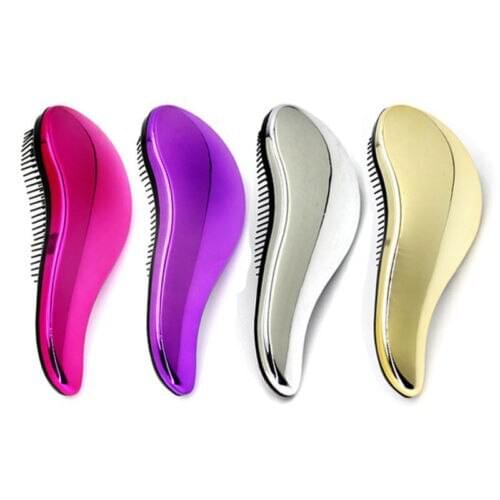 1Pcs Brush Magic Handle Detangling Comb Shower Hair Brushes Portable Anti-static Comb Cleaning Brusher Tool