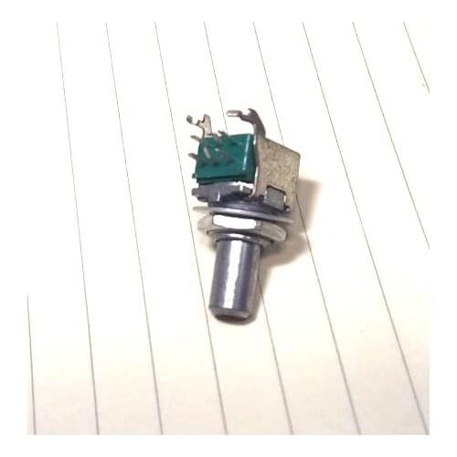 1pc For ALPS RK09L double A50K shaft length 15mm volume potentiometer A503