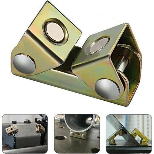 Adjustable Stainless Steel Magnetic Welding V-type Clamps Holder Strong Welder Soldering Tool Metal Working Tools