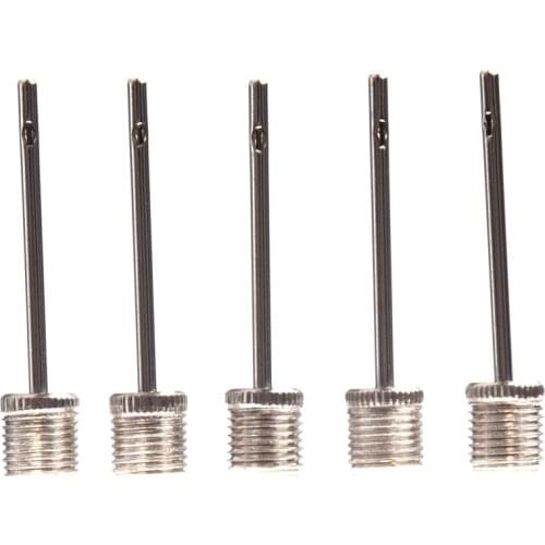 5X Sport Football Basketball Soccer Ball Inflating Pump Needle Adaptor - pack of 5