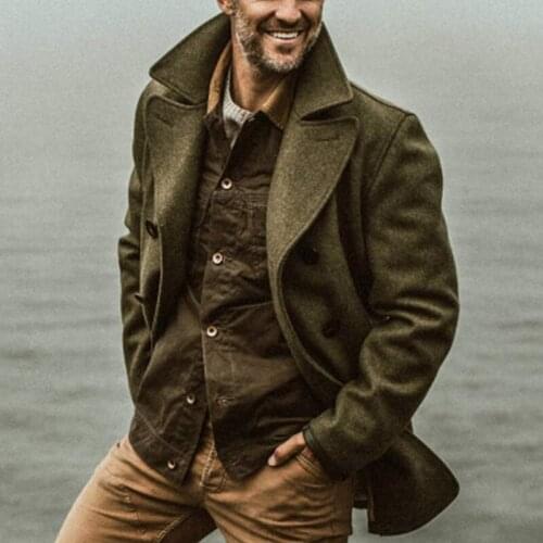 Мужские длинные тренчи ELSVIOS China At AliExpress