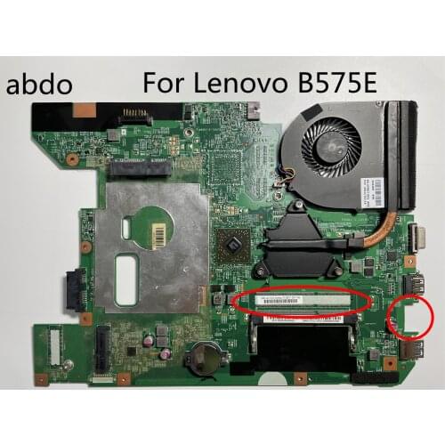 For Lenovo B575E Motherboard 48.4W01.OSB with AMD Cpu and heatsink