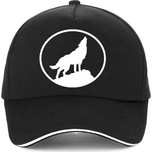 New Wolf Baseball Cap Spring Casual Men Women Sun Visor Youth Trend Versatile Hat Adjustable Snapback Visor Caps Mens Womens