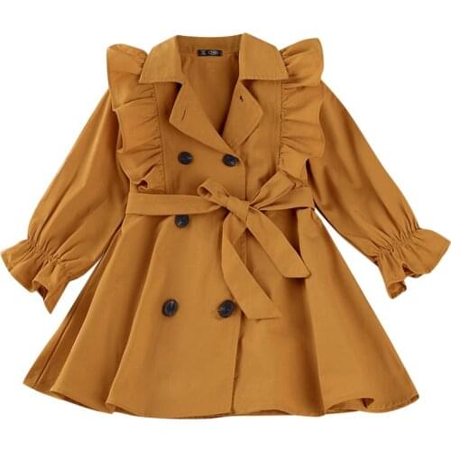 New fashion Spring and autumn coat red grey Windbreaker kids jacket fashion baby coat girls baby jacket 2-7Y