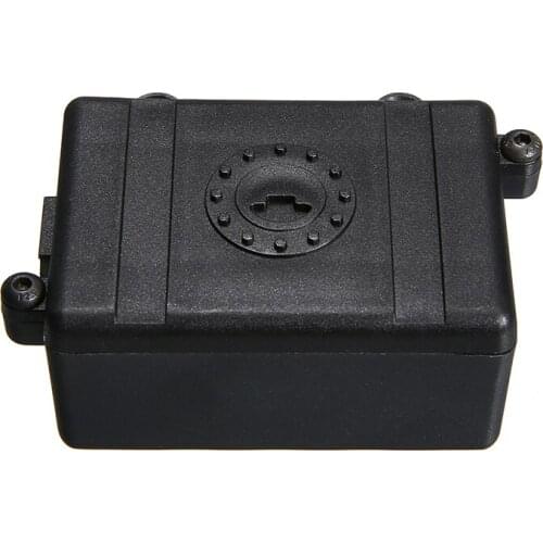 1pcs 60*40mm Plastic Receiver Box Electronic Equipment Box Decoration Tool For 1/10 RC D90 D110 D130 Rock Crawler Car