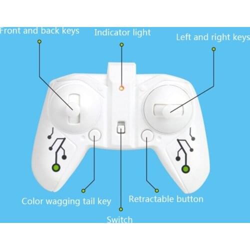 Attractive Electronic Remote Control Toy Childrens Puzzle Field Robot Changing Colors Interesting Lizard Toy Present