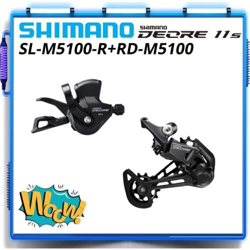 SHIMANO DEORE M5100 11S SL-M5100-R RD-M5100 RD-M5120 RAPIDFIRE PLUS Right Shift Lever Clamp Band 11 speed Rear Derailleur SHADOW