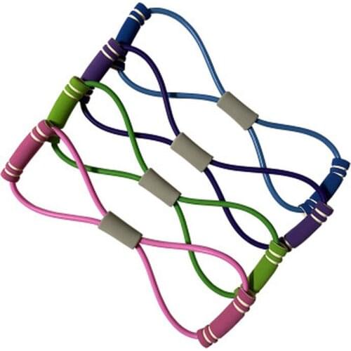 Breast expansion and shaping figure 8 pull rope yoga fitness equipment