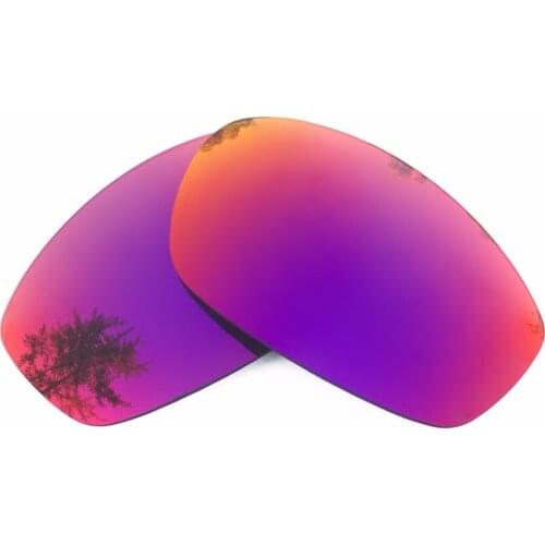 Midnight Sun Mirrored Polarized Replacement Lenses for Blender Sunglasses Frame 100% UVA & UVB
