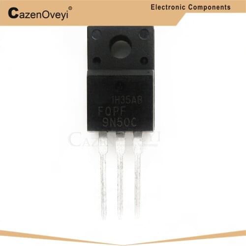 10pcs/lot FQPF9N50C TO-220 9N50C 9N50 TO220 new MOS FET transistor In Stock