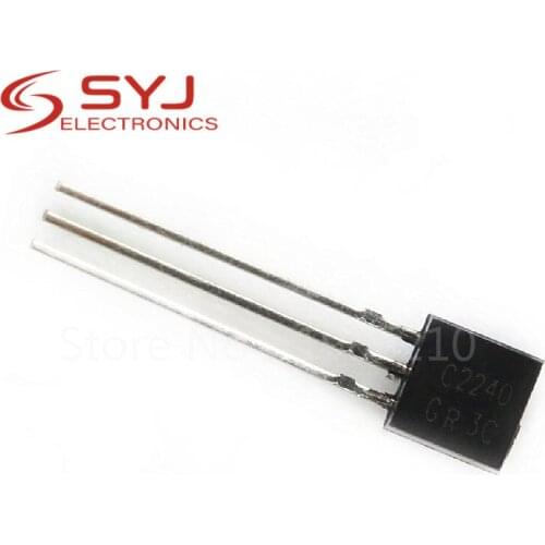 100pcs/lot=50pairs 2SA970 2SC2240 (50PCS* A970 +50PCS* C2240 ) TO-92 In Stock
