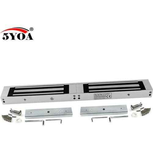 180/280/350kg 12V Double Electronic Lock Electric Magnetic Door Lock 350/600/800lbs Holding Force Electromagnetic Electronics