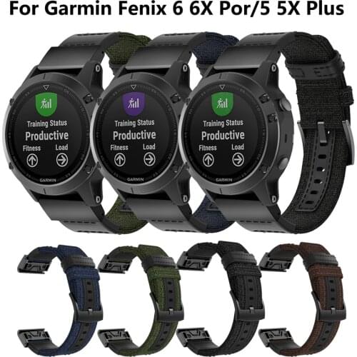 26 22 20mm Watchband strap for Garmin Fenix 5X 5 5S Plus 3 3 HR Forerunner 935 945 Watch Strap Quick Release Easy fit Wrist Band
