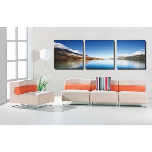 3 Panel Wall Art Canvas Painting Seascape Landscape Oil Painting Wall Pictures For Living Room Canvas Prints Unframed BJQ0688